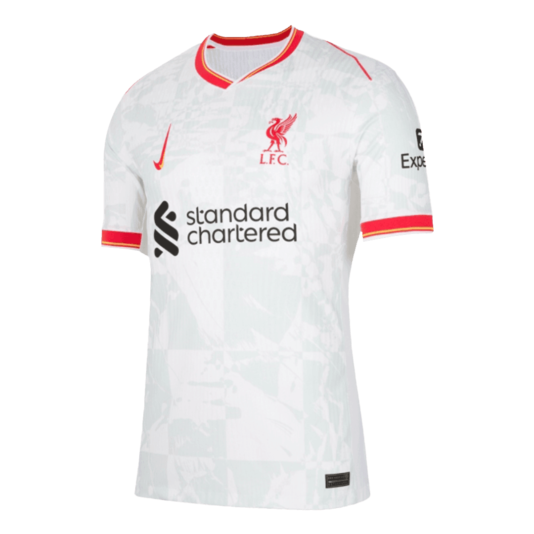 Męska Wysokiej jakości koszulka piłkarska Liverpool Third Away wersja zawodnika 2024/25 - Slim Fit - Topowe Koszulki Pilkarskie Sklep Internetowy