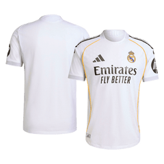 Męska Koszulka Domowa Real Madryt Wersja Piłkarska 2025/26 - Slim Fit - Topowe Koszulki Pilkarskie Sklep Internetowy
