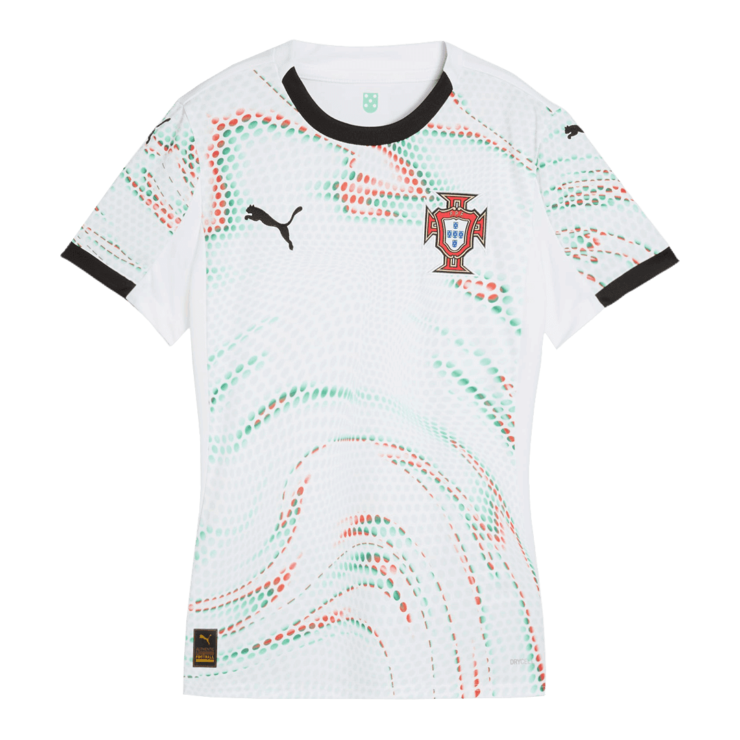 Damska Koszulka Wyjazdowa Portugalia 2025 - Topowe Koszulki Pilkarskie Sklep Internetowy