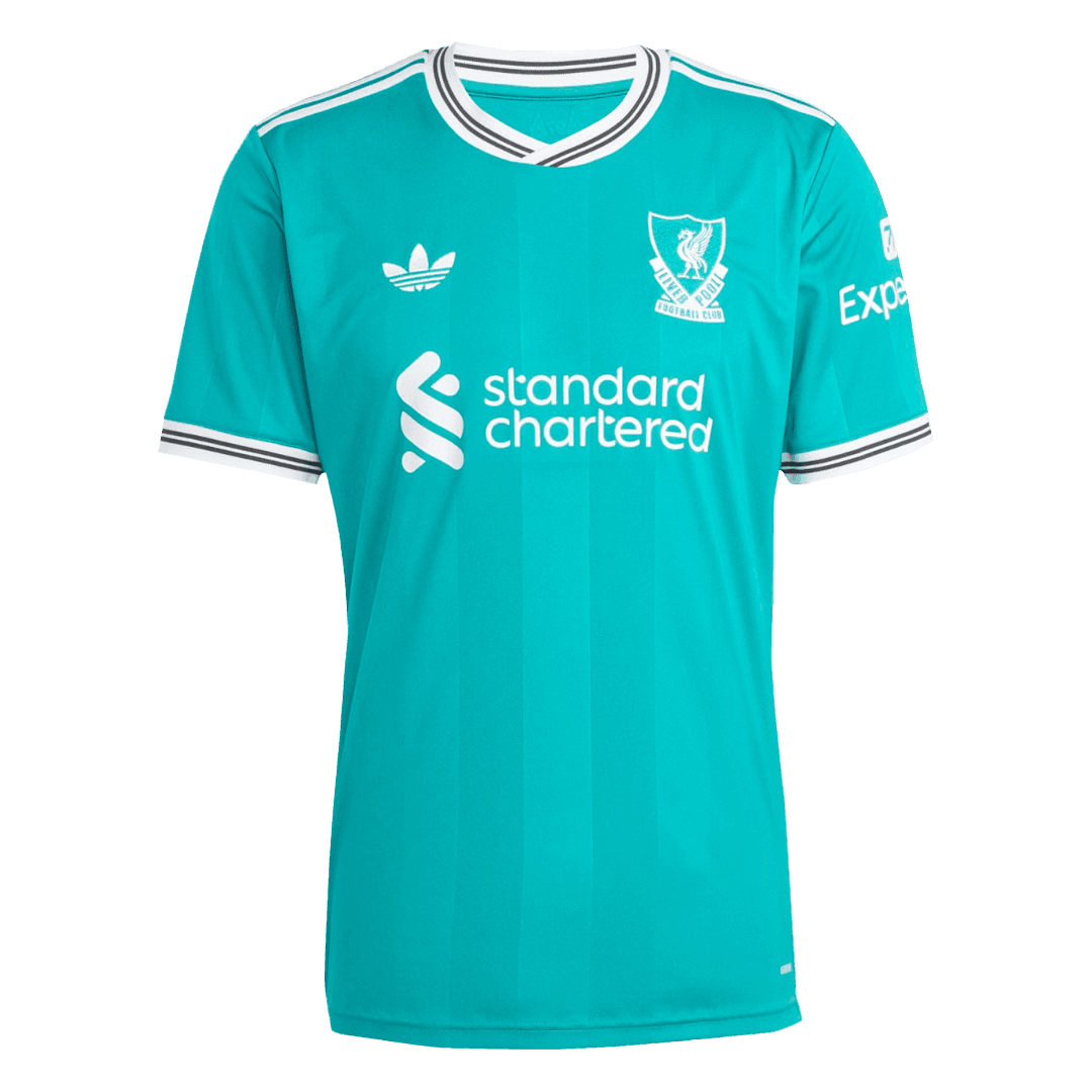 Męska Koszulka Trzecia Wyjazdowa Liverpool 2025/26 - Topowe Koszulki Pilkarskie Sklep Internetowy