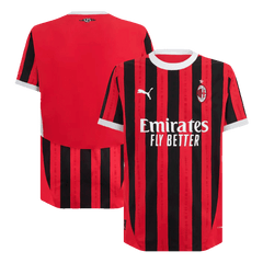 Męska wersja AC Milan Football Jersey Home 2024/25-Slim Fit - Topowe Koszulki Pilkarskie Sklep Internetowy