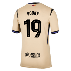 Męska Koszulka Wyjazdowa Barcelona ROONY #19 2025/26 - UCL