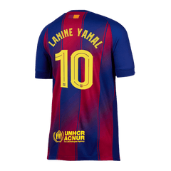 Męska Koszulka Domowa Barcelona LAMINE YAMAL #10 2025/26 - UCL - Topowe Koszulki Pilkarskie Sklep Internetowy