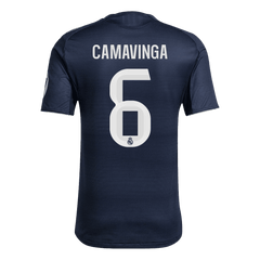 Męska Koszulka Wyjazdowa Real Madrid CAMAVINGA #6 Wersja Piłkarska 2025/26 - Slim Fit - Topowe Koszulki Pilkarskie Sklep Internetowy