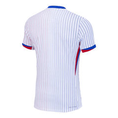 Męska Wersja zawodnika France Away Wysokiej jakości koszulka piłkarska Euro 2024 - Slim Fit - Topowe Koszulki Pilkarskie Sklep Internetowy