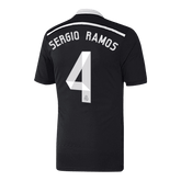 Męska Koszulka Retro Trzecia Wyjazdowa Real Madrid SERGIO RAMOS #4 2014/15 - Topowe Koszulki Pilkarskie Sklep Internetowy
