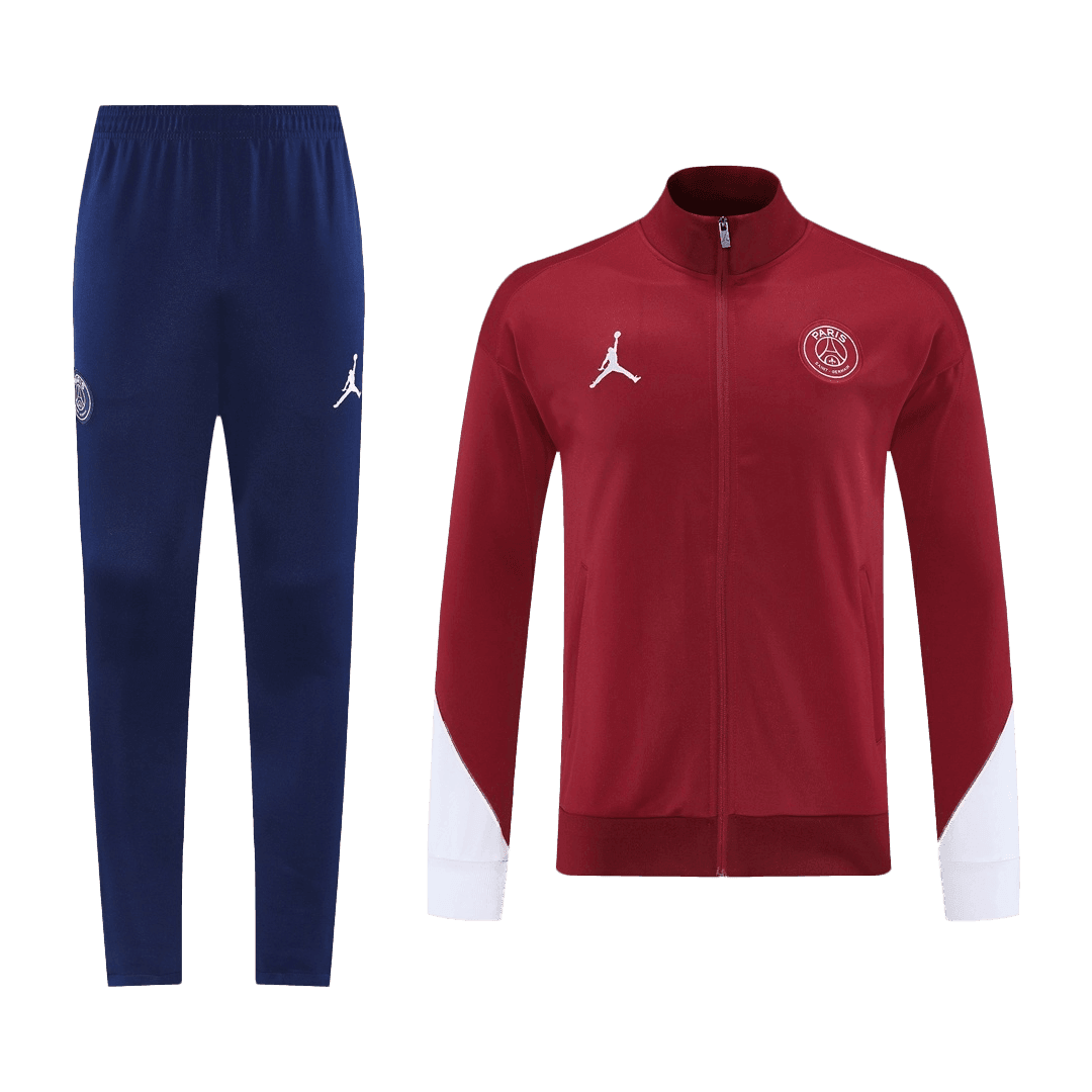 Męski Zestaw Treningowy PSG 2025/26 (Kurtka+Spodnie) - Topowe Koszulki Pilkarskie Sklep Internetowy