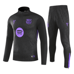 Juniorski Barcelona Bluza z zamkiem Komplet Dresowy 2025/26