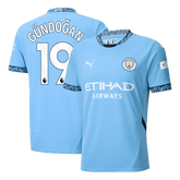 GÜNDOĞAN #19 Koszulka piłkarska Manchester City Home 2024/25 - Topowe Koszulki Pilkarskie Sklep Internetowy