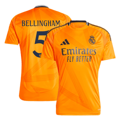 BELLINGHAM #5 Męska koszulka wyjazdowa Real Madrid 2024/25 - Topowe Koszulki Pilkarskie Sklep Internetowy