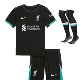Koszulka piłkarska dla dzieci Liverpool Away Kit (Koszulka + Szorty + Skarpetki) 2024/25 - Topowe Koszulki Pilkarskie Sklep Internetowy