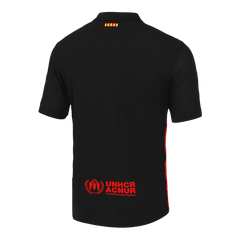 Męska Wersja Zawodnicza Koszulki Wyjazdowej FC Barcelona 2024/25 - Slim Fit - Spotify Logo Without Text - Topowe Koszulki Pilkarskie Sklep Internetowy