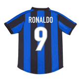 Męska Domowa koszulka piłkarska Retro RONALDO #9 1999/00 Inter Mediolan - Topowe Koszulki Pilkarskie Sklep Internetowy