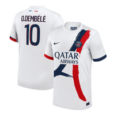 Męska wyjazdowa koszulka piłkarska O.DEMBÉLÉ #10 PSG 2024/25 - Topowe Koszulki Pilkarskie Sklep Internetowy