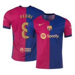 Męska Wersja zawodnika PEDRI #8 Barcelona Home Wysokiej jakości koszulka piłkarska 2024/25 - Slim Fit - Topowe Koszulki Pilkarskie Sklep Internetowy