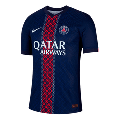 Męska Koszulka Domowa PSG Wersja Piłkarska 2025/26 - Slim Fit - Topowe Koszulki Pilkarskie Sklep Internetowy