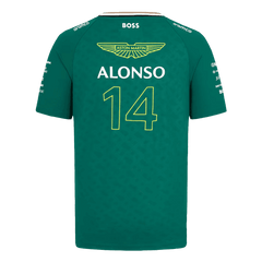 Koszulka kierowcy Aston Martin Fernando Alonso 2024-Wyprzedaż Sezonowa - Topowe Koszulki Pilkarskie Sklep Internetowy