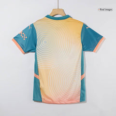 Męska Wersja zawodnika Wysokiej jakości koszulka piłkarska Manchester City Fourth Away 2024/25- Zdecydowanie City (UCL) - Slim Fit - Topowe Koszulki Pilkarskie Sklep Internetowy