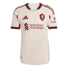 Męska Koszulka Wyjazdowa Liverpool Wersja Piłkarska 25/26 - Slim Fit - Topowe Koszulki Pilkarskie Sklep Internetowy