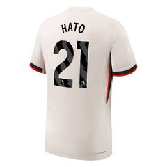Męska Koszulka Wyjazdowa Chelsea HATO #21 Wersja Piłkarska 2025/26 - Slim Fit - Topowe Koszulki Pilkarskie Sklep Internetowy