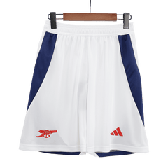 Męskie domowe spodenki piłkarskie Arsenal 2024/25 - Topowe Koszulki Pilkarskie Sklep Internetowy