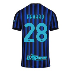 Męska Koszulka Domowa Inter Milan PAVARD #28 2025/26 - Topowe Koszulki Pilkarskie Sklep Internetowy