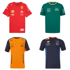 Męska Koszulka F1 2024 – Ferrari, Aston Martin, Red Bull, McLaren - Topowe Koszulki Pilkarskie Sklep Internetowy