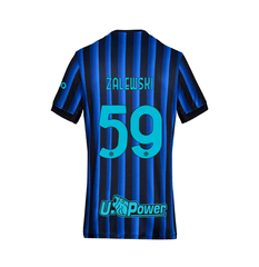 Męska Koszulka Domowa Inter Mediolan ZALEWSKI #59 2025/26 - Topowe Koszulki Pilkarskie Sklep Internetowy