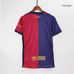 Męska Wersja zawodnika Barcelona Home Wysokiej jakości koszulka piłkarska 2024/25 - Slim Fit - Topowe Koszulki Pilkarskie Sklep Internetowy