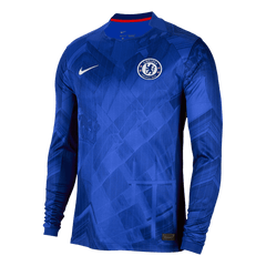 Męska Koszulka Domowa Chelsea Długi Rękaw 2025/26 - Topowe Koszulki Pilkarskie Sklep Internetowy