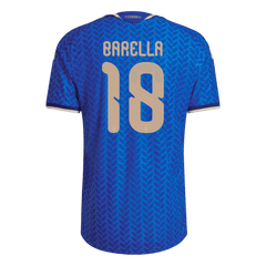 Męska Koszulka Domowa Italy DARMIAN #13 Wersja Piłkarska World Cup 2026 - Slim Fit