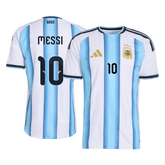 Argentinien Herren-Heimtrikot MESSI #10 2026 Fußballversion - Slim Fit