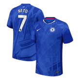 Męska Koszulka Domowa Chelsea NETO #7 Wersja Piłkarska 2025/26 - Slim Fit - Topowe Koszulki Pilkarskie Sklep Internetowy