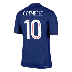 Męska Koszulka Domowa PSG O.DEMBÉLÉ #10 Wersja Piłkarska 2025/26 - Slim Fit - Topowe Koszulki Pilkarskie Sklep Internetowy