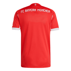 Męska Koszulka Domowa Bayern Monachium Wersja Piłkarska 2025/26 - Slim Fit - Topowe Koszulki Pilkarskie Sklep Internetowy