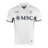 Męska Koszulka Wyjazdowa Napoli Wersja Piłkarska 2024/25 - Krój Slim Fit - Topowe Koszulki Pilkarskie Sklep Internetowy