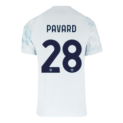 Męska Koszulka Wyjazdowa Inter Milan PAVARD #28 2025/26 - Topowe Koszulki Pilkarskie Sklep Internetowy