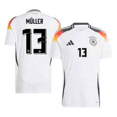 Męska koszulka piłkarska MÜLLER #13 Germany Euro Home 2024 - Topowe Koszulki Pilkarskie Sklep Internetowy