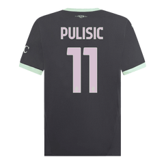 Męska koszulka wyjazdowa PULISIC #11 AC Milan Third Away 2024/25 - Topowe Koszulki Pilkarskie Sklep Internetowy