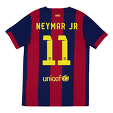 Męska Koszulka Retro NEYMAR JR #11 Barcelona Domowa 2014/15 - Topowe Koszulki Pilkarskie Sklep Internetowy