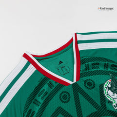 Męska Koszulka Domowa Mexico S.GIMENEZ #11 Wersja Piłkarska World Cup 2026 - Slim Fit