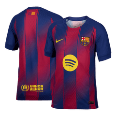 Męska Koszulka Domowa Barcelona Wersja Piłkarska 2025/26 - Slim Fit - Topowe Koszulki Pilkarskie Sklep Internetowy
