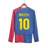 Koszulka Retro Domowa Barcelona MESSI #10 Długi Rękaw 2008/09 - UCL Final - Topowe Koszulki Pilkarskie Sklep Internetowy