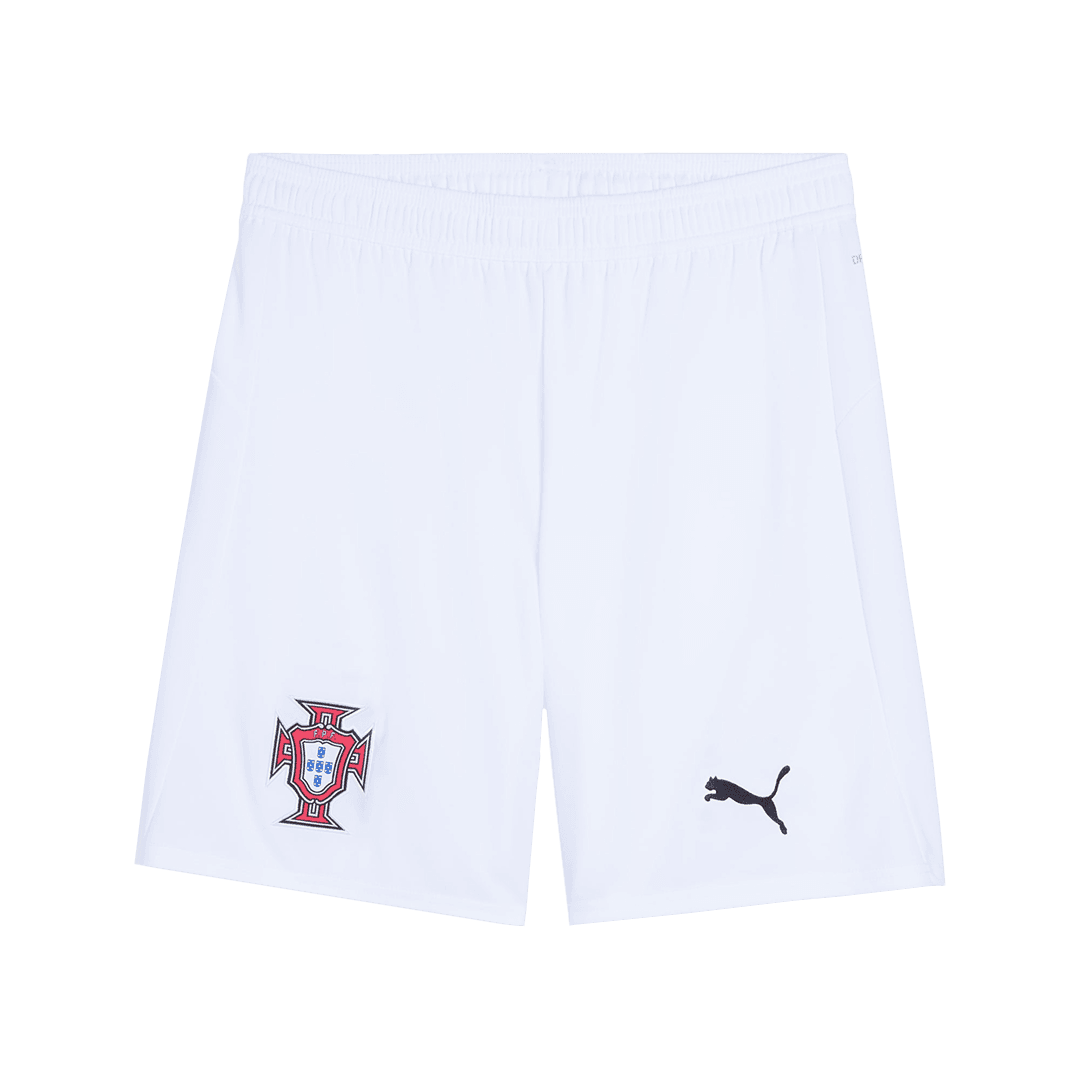 Męskie wyjazdowe spodenki piłkarskie Portugal 2025 - Topowe Koszulki Pilkarskie Sklep Internetowy