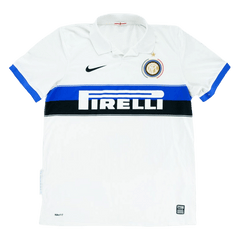Męska wyjazdowa koszulka piłkarska Retro 2009/10 Inter Mediolan - Topowe Koszulki Pilkarskie Sklep Internetowy