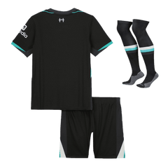 Koszulka piłkarska dla dzieci Liverpool Away Kit (Koszulka + Szorty + Skarpetki) 2024/25 - Topowe Koszulki Pilkarskie Sklep Internetowy