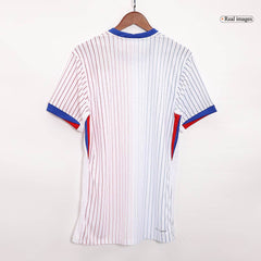 Męska Wersja zawodnika France Away Wysokiej jakości koszulka piłkarska Euro 2024 - Slim Fit - Topowe Koszulki Pilkarskie Sklep Internetowy