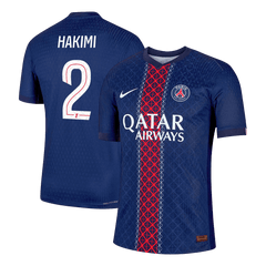 Męska Koszulka Domowa PSG HAKIMI #2 Wersja Piłkarska 2025/26 - Slim Fit