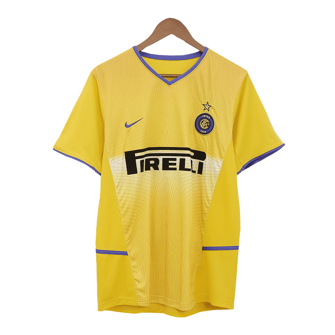 Męska koszulka piłkarska Retro 2002/03 Inter Mediolan Third Away - Topowe Koszulki Pilkarskie Sklep Internetowy