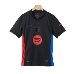 Męska Wersja Zawodnicza Koszulki Wyjazdowej FC Barcelona 2024/25 - Slim Fit - Spotify Logo Without Text - Topowe Koszulki Pilkarskie Sklep Internetowy